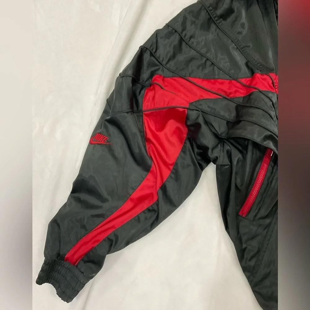 Jordan Black and Red Men's Track Jacket